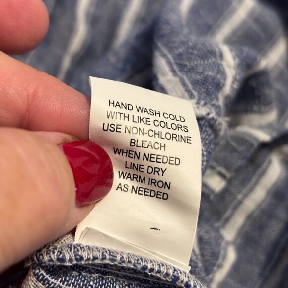 CLUB Z COLLECTION Gray/White (100% Cotton) top - 3x - Picture 13 of 13